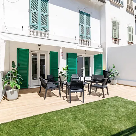 7 Min Walk To The Sea, Free Parking, 3 Ac, Garden * Niza
