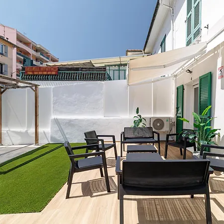 7 Min Walk To The Sea, Free Parking, 3 Ac, Garden וילה ניס